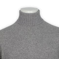 T-shirt Plain Colour Virgin Wool Long Sleeves Crew Neck