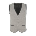 Grey Marl Wool Gilet