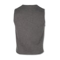 Grey Marl Wool Gilet