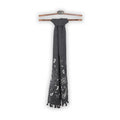 Scarf - Fancy Embroideries With Tassels Wool