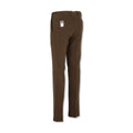 Brown Twill Slim Pants