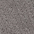 Cable Knit Sweater - Cashmere 2 Ply Crew Neck