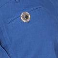 Brown Twill Slim Pants