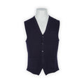 Waistcoat Plain Colour Wool And Cashmere V-Neck Sleeveless