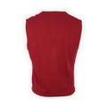 Waistcoat Plain Colour Wool And Cashmere V-Neck Sleeveless