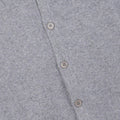 Waistcoat Plain Colour Wool And Cashmere V-Neck Sleeveless