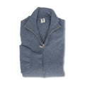 Cardigan - Jean Blue Favonio Cashmere Zipped
