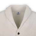Cardigan - Cashmere Shawl Collar Buttoned