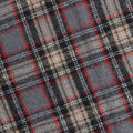 Scarf Tricolour Checked Wool