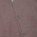 T-shirt Plain Colour Virgin Wool Long Sleeves Crew Neck