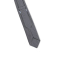 Threefold Fantasy Pattern Grey Silk Tie - 8cm width