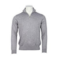 Sweater - Cashmere & Silk Zipped Mock Neck