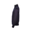 Sweater - Cashmere & Silk Zipped Mock Neck