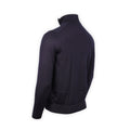 Sweater - Cashmere & Silk Zipped Mock Neck