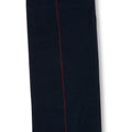Plain Navy and Red Clocked Scotland Thread Long Socks