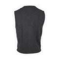 Waistcoat Plain Colour Wool And Cashmere V-Neck Sleeveless