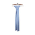Scarf Plain Colour With Embroidered Stitch Cashmere And Silk
