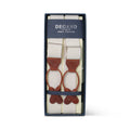 Suspenders - Cashmere & Leather Loops