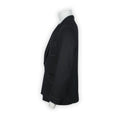 Jacket Plain Colour Wool And Nylon 4 Buttons Double Breasted