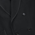 Jacket Plain Colour Wool And Nylon 4 Buttons Double Breasted