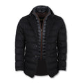 Double Jacket - Silk & Cashmere Detachable Bib + Buttoned