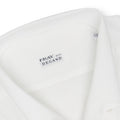 Shirt Plain Colour Cotton And Silk Single Cuff With Two Button Miami Collar