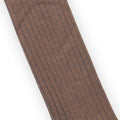 Socks - Long Pur Cotton Plaited