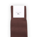 Socks - Long Pur Cotton Plaited