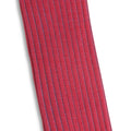 Plain Red and Light Blue Plated Cotton Long Socks