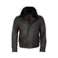 Jacket - Smooth Leather Detachable Fur Collar