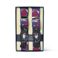 Suspenders - Limited Edition of 500 Woven Silk & Leather Loops