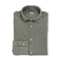Polo Shirt - Frosted Cotton Long Sleeves