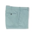 Sky Blue Micro Canvas Stretch Pants