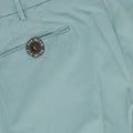 Sky Blue Micro Canvas Stretch Pants