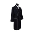 Plain Navy Cotton and Cashmere Night Gowl