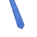 Sevenfold Stars Tone on Tone Blue Silk Tie - 8,5cm width