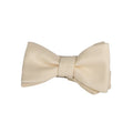Silk Reps Cream Beige Ceremony Bowtie