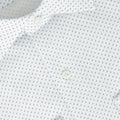 White And Blue Mini Cubes Patterns Jersey Cotton Single Cuff Long Sleeves Polo-Shirt