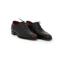 Oxfords WING TIP Patinated Leather Lace-Ups