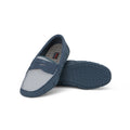 Penny Driver Loafers in Grey/Blue Rubber