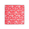 Pocket Square Bicolour Safari Patterns Silk