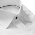 White twill evening shirt