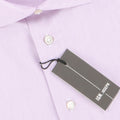 Shirt Bicolour Checked Cotton Single Cuff