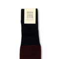 Oxford Blue and Burgundy Scotland Thread Long Socks