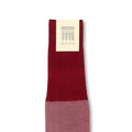 Oxford Red and White Blue Scotland Thread Long Socks