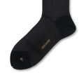 Oxford Black Scotland Thread Long Socks
