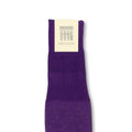 Oxford Purple and Grey Scotland Thread Long Socks
