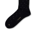 Oxford Navy and White Scotland Thread Long Socks