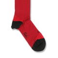 Socks - Bicolor Silk & Lisle Knee-Length