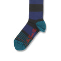 Socks - Colorful Striped Cotton Stretch Knee-Length